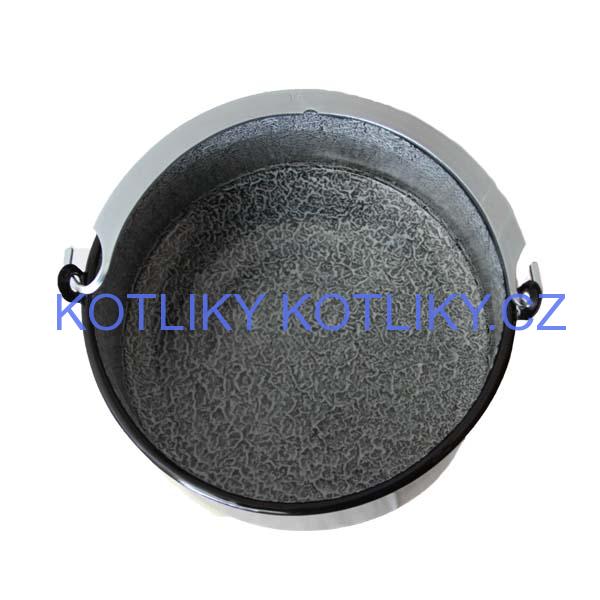 Smaltovaný kotlík na ryby 13 L