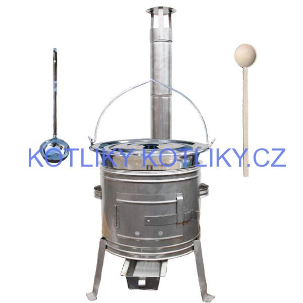 Kotlíkový set 31 cm TOPLUX + antikorový kotlík