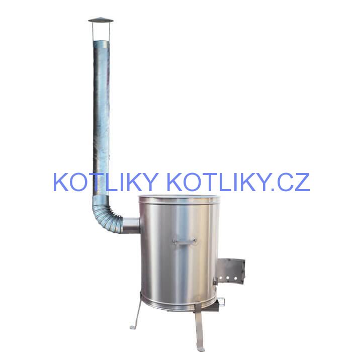 Nerezová kotlina 36 cm – Vysoká