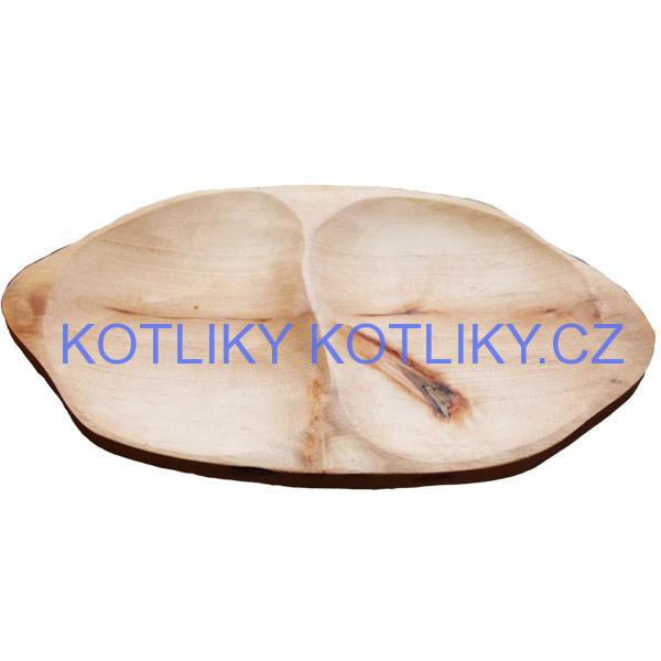 Servírovací dřevěný podnos