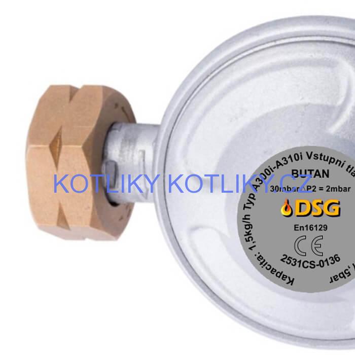 Regulátor tlaku plynu 30 mbar UNI