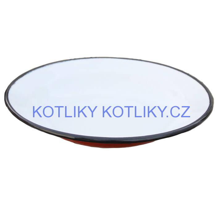 Smaltovaný talíř 22 cm