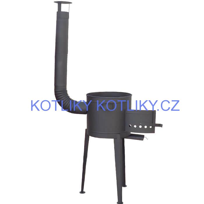 Vysoká kotlina 36 cm + žáruvzdorná barva
