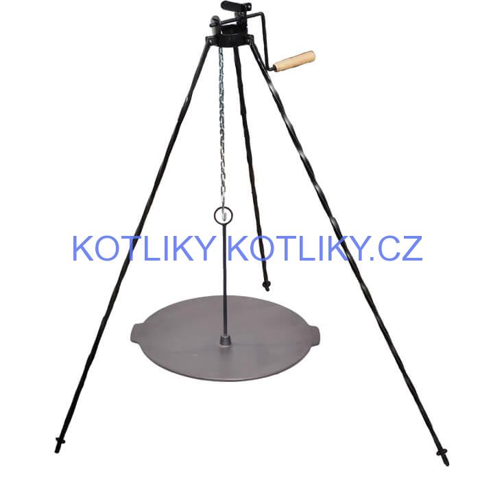 Litinová pánev 44 cm UNI
