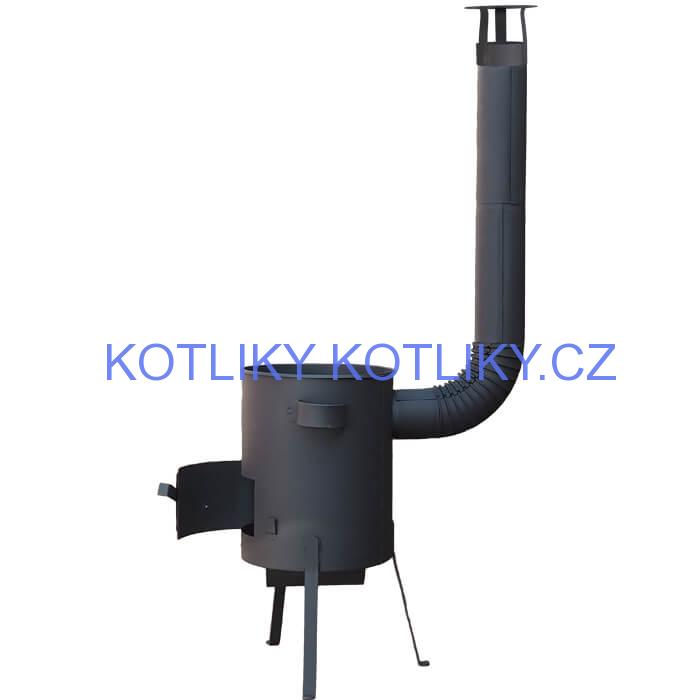 Kotlina 45 cm s žáruvzdornou barvou PLUS 600 4 MM