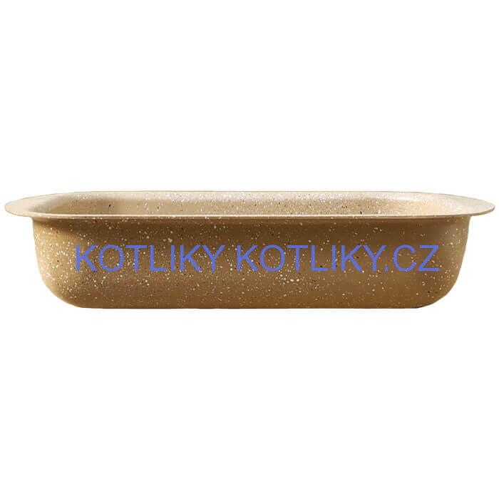 Pekáč s granitovým povrchem 29 x 20 cm hnědý Granit Line