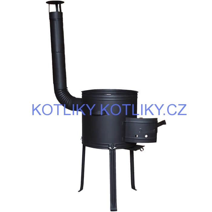Kotlina 39 cm, vysoká + žáruvzdorná barva Plus 700