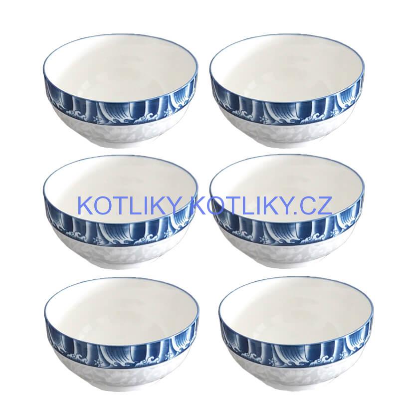 Keramické misky na servírování guláše 15 cm 6 ks