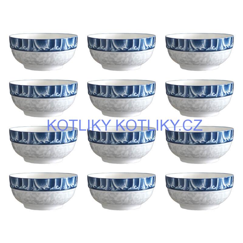 Keramické misky na servírování guláše 15 cm 12 ks