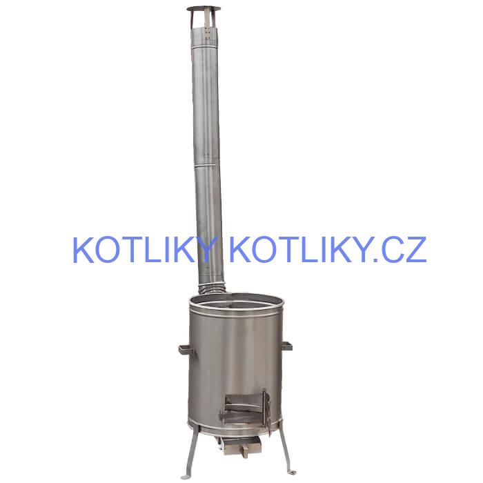 Nerezová kotlina 33 cm LUX