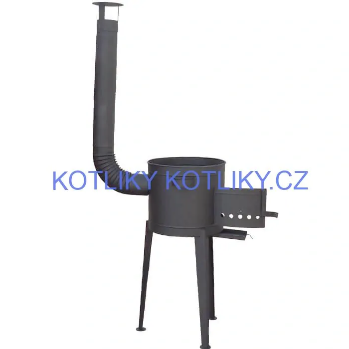Vysoká kotlina 42 cm (1,5 mm) HODO + žáruvzdorná barva PLUS 600