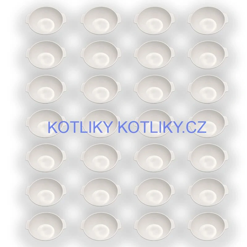 Sada 24 ks: Plastová miska na fajnový kotlíkový guláš a polévky – 750 ml