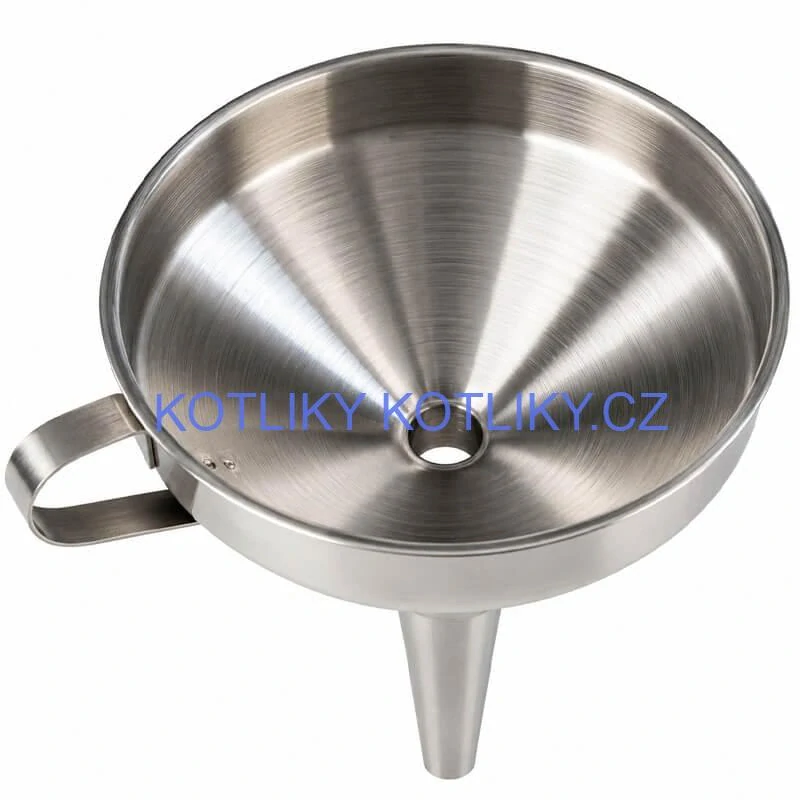 Nerezový trychtýř 16 cm