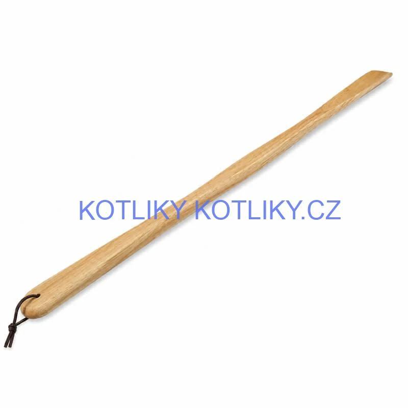 Dřevěná lžíce na boty 74 cm – extra dlouhý dřevěný obouvák