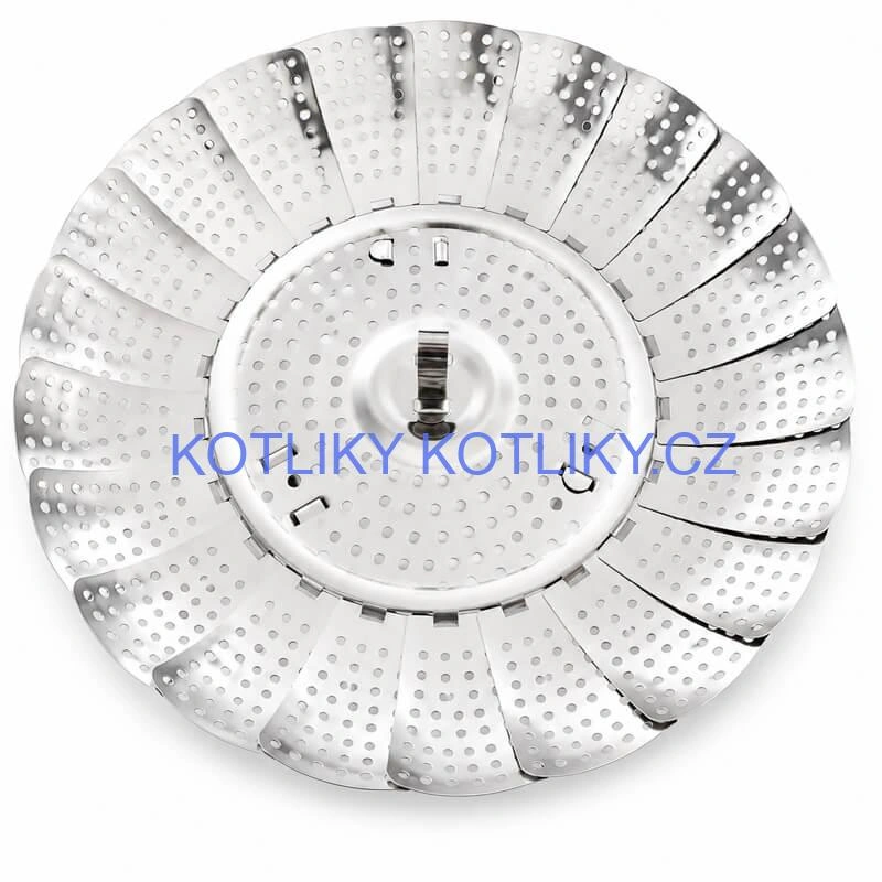 Nerezový skládací pařák 14–23 cm do hrnce