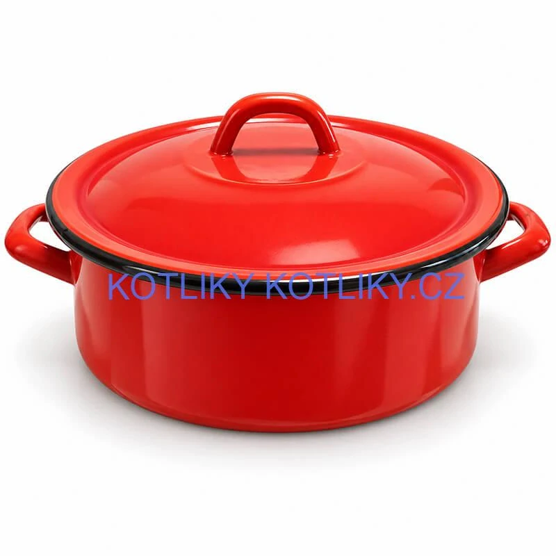 Smaltovaný kastrol FALCO 3,5 l s poklicí