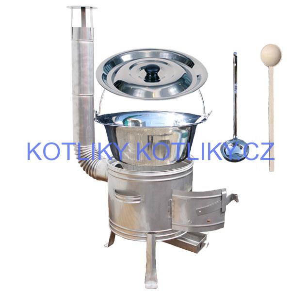 Kotlíkový set 31 cm TOPLUX + antikorový kotlík