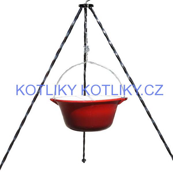 Litinový kotlík 10,8 L - smaltovaný povrch