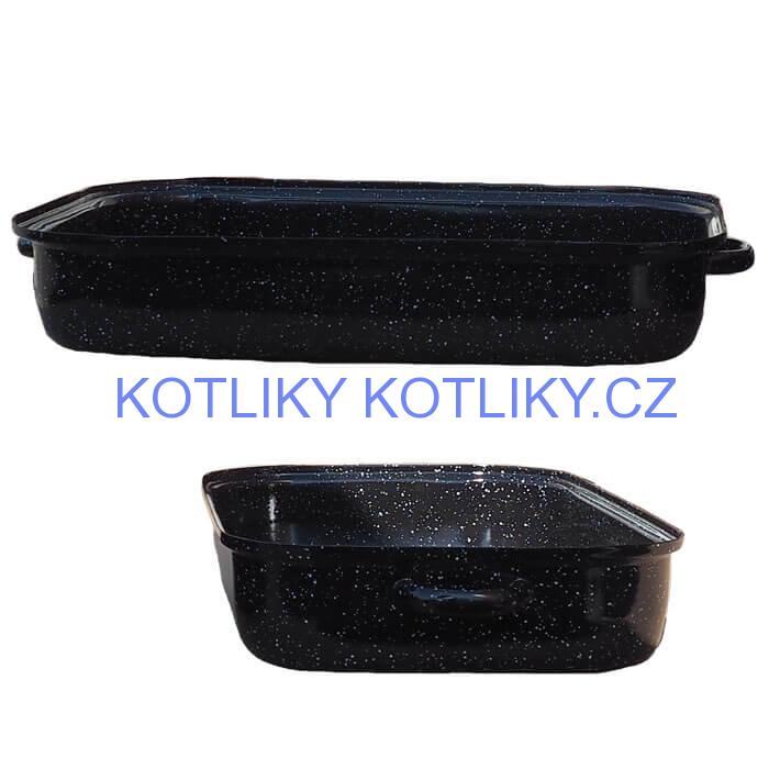 Smaltovaný pekáč 40 x 25 cm DUO