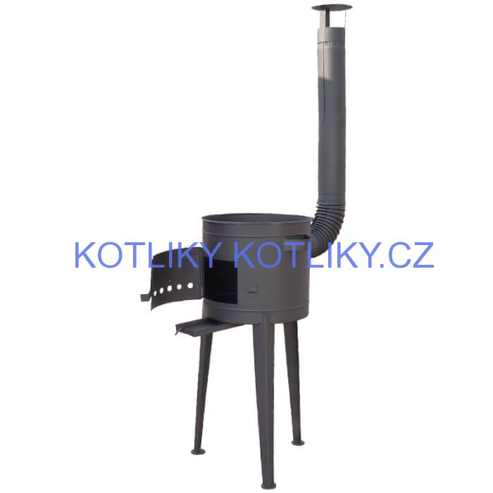 Vysoká kotlina 36 cm + žáruvzdorná barva