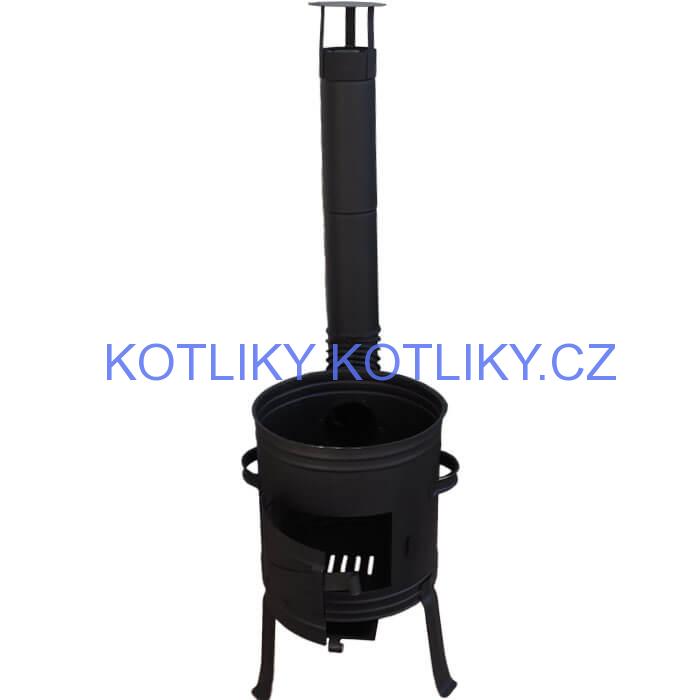 Kotlina 33 cm + žáruvzdorná barva Plus 700