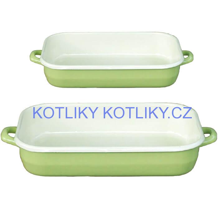 Smaltované pekáče GREEN 2 ks