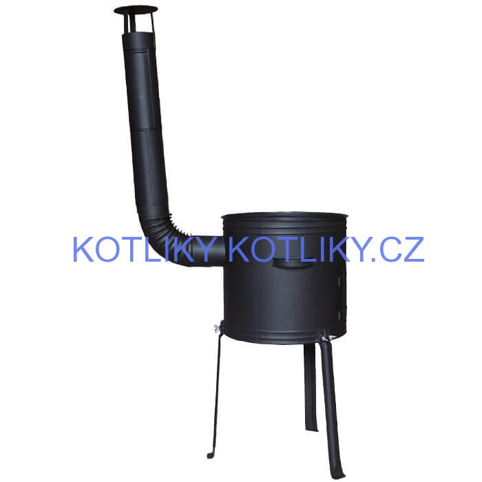 Kotlina 39 cm, vysoká + žáruvzdorná barva Plus 700