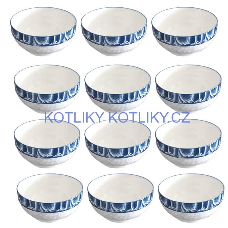 Keramické misky na servírování guláše 15 cm 12 ks