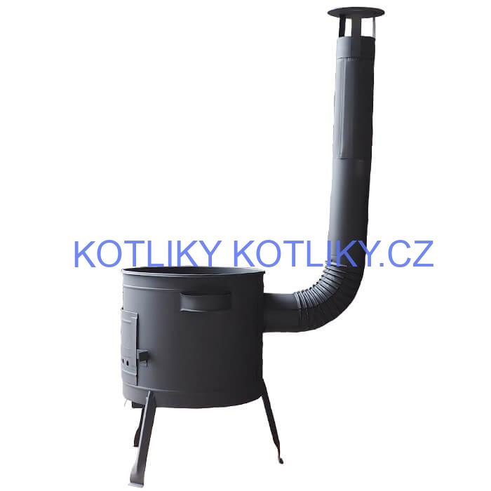 Hrubostěnná kotlina 42 cm (1,5 mm) BALKY STRONG + žáruvzdorná barva Plus 600