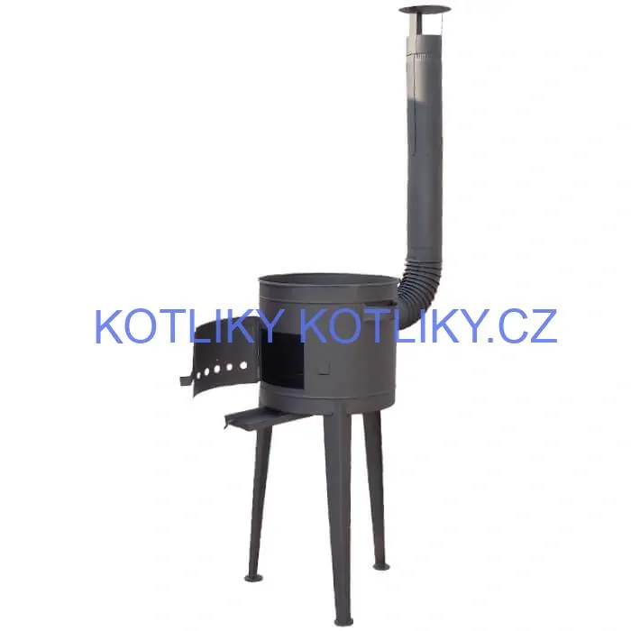 Vysoká kotlina 42 cm (1,5 mm) HODO + žáruvzdorná barva PLUS 600