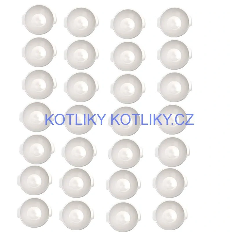 Sada 24 ks: Plastová miska na fajnový kotlíkový guláš a polévky – 750 ml