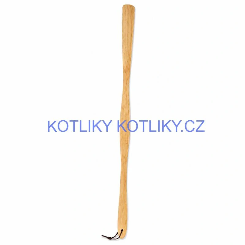 Dřevěná lžíce na boty 74 cm – extra dlouhý dřevěný obouvák