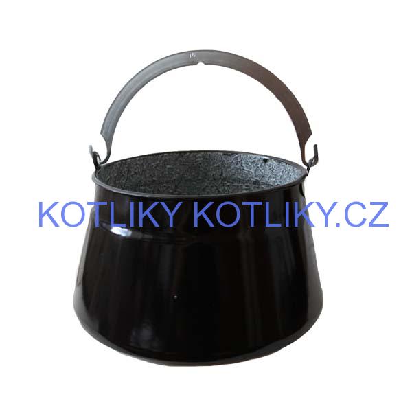 Smaltovaný kotlík na ryby 13 L