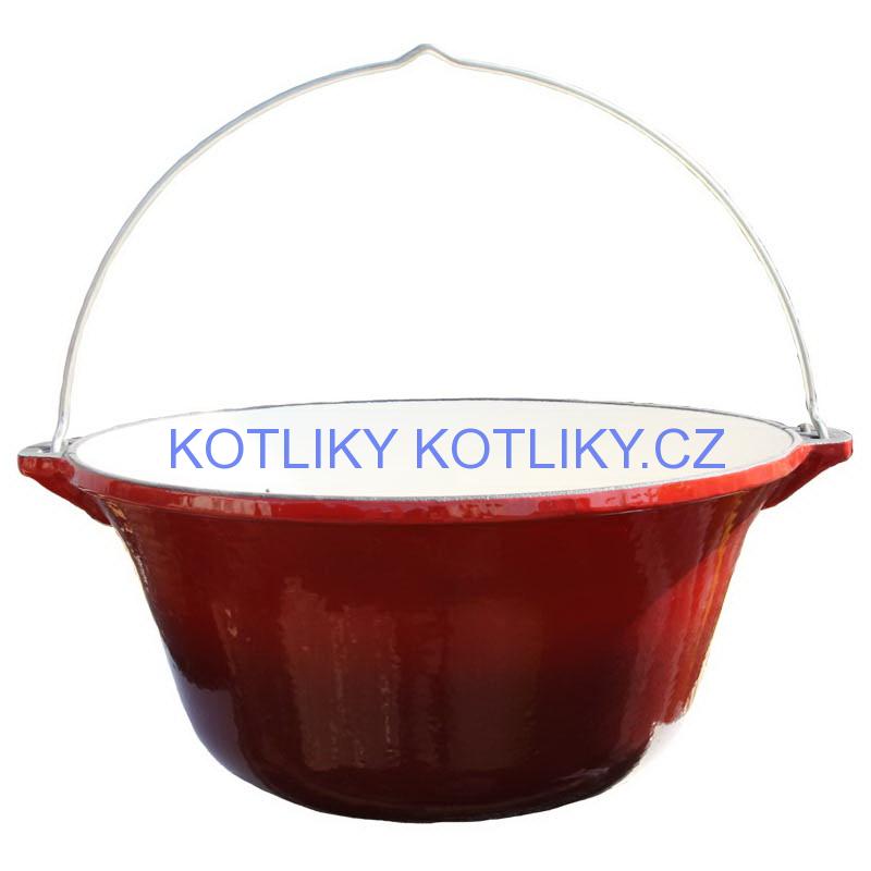 Litinový kotlík 10,8 L - smaltovaný povrch